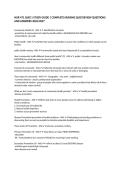 NUR 471 QUIZ 1 STUDY GUIDE &vert; COMPLETE NURSING QUIZ REVIEW QUESTIONS AND ANSWERS 2026&sol;2027