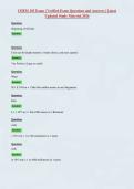 CHEM 103 Exam &vert; Verified Exam Questions and Answers &vert; Latest&NewLine;Updated Study Material 2026