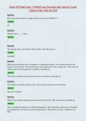 Chem 103 Final Exam &vert; Verified Exam Questions and Answers &vert; Latest&NewLine;Updated Study Material 2026