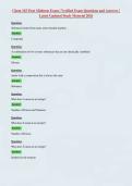 Chem 103 First Midterm Exam &vert; Verified Exam Questions and Answers &vert;&NewLine;Latest Updated Study Material 2026