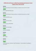 CHEM 103 LAB Exam &vert; Verified Exam Questions and Answers &vert; Latest&NewLine;Updated Study Material 2026