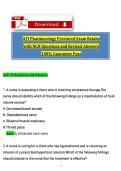 ATI Pharmacology Exam 2026-2027