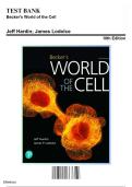 Test Bank &ndash; Becker's World of the Cell &lpar;10th Edition&rpar; Hardin&comma; Bertoni & Kleinsmith &vert; Complete Coverage &vert; Exam-Ready &vert; Rated A&plus;