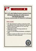 RN VATI Adult Medical Surgical Assessment Exam &ndash; Complete 250&plus; Q&A Test Bank with NGN-Style Questions&comma; Verified Answers & Detailed Rationales &vert; ATI VATI Green Light & NCLEX-RN&reg; Prep &vert; 2026&sol;2027 Edition &vert; 100&percnt; Pass Guarantee
