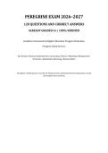 Peregrine Exam &lpar;2026&sol;2027&rpar; &ndash; Peregrine Global Services Comprehensive Business Administration Practice Review &vert; 120 Practice Questions with Correct Answers