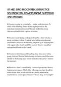 ATI MED SURG PROCTORED 201 PRACTICE&NewLine;SOLUTION 2026 COMPREHENSIVE QUESTIONS&NewLine;AND ANSWERS&NewLine;