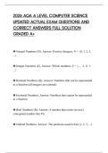  COMPUTER SCIENCE EXAM BUNDLE