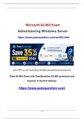 Windows Server Administrator AZ-802 Practice Test Q&As PDF