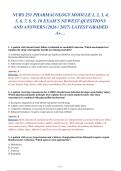 NURS 251 Pharmacology Exam Q&A&colon; Modules 1-10&comma; 100 Questions with Rationales &lpar;2026&sol;2027&rpar;