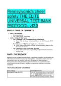 S-Tier Pennsylvania Cheer Safety & PIAA&sol;NFHS Risk Management Test Bank &vert; 2026&sol;2027