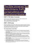 2026&sol;2027 Ontario Highway Traffic Act &lpar;HTA&rpar; Elite Test Bank &vert; G1&comma; G2&comma; & G Road Test &vert; 40&plus; Q&A with Expert Legal Analysis
