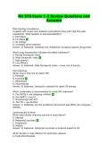 NU 578 Exam 1-5 Review Questions and Answers&vert;Accurate&vert;Verified