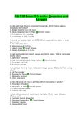 NU 578 Exam 3 Practice Questions and Answers&vert;Accurate&vert;Verified