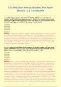 TAX2601 Exam Revision&colon; May&sol;June Past Papers & Answers &lpar;2026&rpar; - Comprehensive Q&A for South African Tax