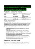 MISSOURI LAND SURVEYING EXAM PREP 2026&sol;2027&colon; The Elite S-Tier Universal Test Bank &lpar;40&plus; Q&A&rpar;