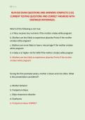 NUR 650 EXAM QUESTIONS AND ANSWERS COMPLETE &lpar;115&rpar; &NewLine;CURRENT TESTING QUESTIONS AND CORRECT ANSWERS WITH &NewLine;DAETAILED RATIONALES&period;
