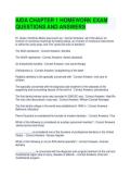 AIDA CHAPTER 1 HOMEWORK EXAM QUESTIONS AND ANSWERS