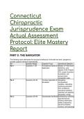 2026&sol;2027 Connecticut Chiropractic Jurisprudence Exam Test Bank &vert; S-Tier Mastery Report &lpar;60&plus; Q&A &plus; Mentor Analysis&rpar;