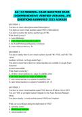 AZ-104 Renewal Exam Question Bank&colon; 270 Comprehensive Verified Questions & Answers &lpar;2023&rpar;
