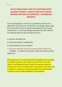 NR 222&sol; NR222 EXAM 1 PRACTICE QUESTIONS &lpar;LATEST &NewLine;2026&sol;2027 UPDATE&rpar; &vert; COMPLETE Q&A WITH VERIFIED &NewLine;ANSWERS AND DETAILED RATIONALES &vert; CHAMBERLAIN &NewLine;UNIVERSITY