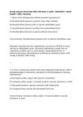 Grand Canyon University NSG 320 Exam 2 &lpar;pdf&rpar; &vert; 2026&sol;2027 &vert; Adult Health I Q&A &vert; Nursing