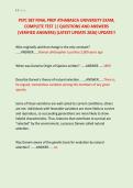 PSYC 387 FINAL PREP ATHABASCA UNIVERSITY EXAM&comma; &NewLine;COMPLETE TEST &vert;&vert; QUESTIONS AND ANSWERS &NewLine;&lpar;VERIFIED ANSWERS&rpar; &lpar;LATEST UPDATE 2026&rpar; UPDATE&excl;&excl; 