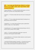 WGU - Assessing and Monitoring Student Learning -&NewLine;D659 Exam SCRIPT 2026&sol;2027 QUESTIONS WITH&NewLine;ANSWERS RATED A&plus;