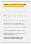 PGA 3&period;0 Level 2 Exam 2026&sol;2027 UPDATED&NewLine;QUESTIONS WITH ANSWERS GRADED A&plus;
