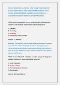 CM 2113 WANG TEST 1 &lpar;LATEST&rpar; &vert;&vert; MOST RECENT EXAM 2026&vert;2027 &NewLine;ACTUAL COMPLETE REAL EXAM QUESTIONS AND CORRECTLY WELL &NewLine;DEFINED ANSWERS &lpar;VERIFIED ANSWERS&rpar; ALREADY GRADED A&plus; &vert; &NewLine;GUARANTEED SUCCESS&excl;&excl; NEWEST EXAM &vert; JUST RELEASED&excl;&excl; 