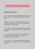 COMM 216 CONCORDIA FINAL ACTUAL EXAM LATEST &NewLine;UPDATE THIS YEAR QUESTIONS AN DETAILED ANSWERS&period;PDF