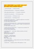 BASIC ARRHYTHMIA Exam SCRIPT 2026&sol;2027&NewLine;QUESTIONS WITH ANSWERS RATED A&plus;&NewLine;