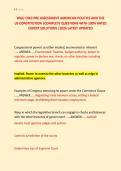 WGU C963 PRE ASSESSMENT AMERICAN POLITICS AND THE &NewLine;US CONSTITUTION &vert;COMPLETE QUESTIONS WITH 100&percnt; RATED &NewLine;EXPERT SOLUTIONS &vert;2026 LATEST UPDATED