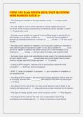 FSDNY S98 Exam REVIEW 2026&sol;2027 QUESTIONS&NewLine;WITH ANSWERS RATED A&plus;