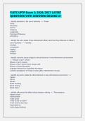FLETC UPTP Exam 1&colon; 2026&sol;2027 LATEST&NewLine;QUESTIONS WITH ANSWERS GRADED A&plus;&NewLine;