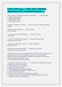 FLETC UPTP Exam 1 2026&sol;2027 UPDATED&NewLine;QUESTIONS WITH ANSWERS GRADED A&plus;