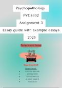 PYC4802 Assignment 3 2026 Essay Answers and Notes