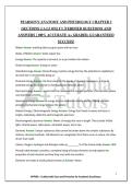 PEARSON'S ANATOMY AND PHYSIOLOGY CHAPTER 2&NewLine;&lpar;SECTIONS 2&period;1-2&period;5 ONLY&excl;&rpar; &vert;VERIFIED QUESTIONS AND&NewLine;ANSWERS &vert; 100&percnt; ACCURATE A&plus; GRADED&comma; GUARANTEED&NewLine;SUCCESS&excl;