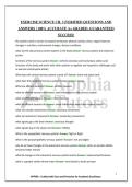 EXERCISE SCIENCE CH&period; 3 &vert;VERIFIED QUESTIONS AND&NewLine;ANSWERS &vert; 100&percnt; ACCURATE A&plus; GRADED&comma; GUARANTEED&NewLine;SUCCESS&excl;
