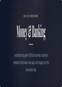 Class 12 Economics Money and Banking 