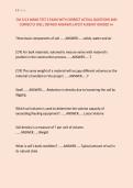 CM 2113 WANG TEST 2 EXAM WITH CORRECT ACTUAL QUESTIONS AND &NewLine;CORRECTLY WELL DEFINED ANSWERS LATEST ALREADY GRADED A&plus; 