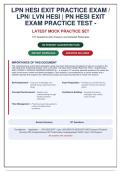 LPN HESI Exit Exam Practice Test &vert; 127 Questions with Correct Answers & Detailed Rationales &vert; Latest 2026 Edition