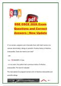 DSE OSCE &vert; 500&plus; Exam Questions & Verified Answers &vert; Oral Medicine&comma; Oral Surgery&comma; Periodontology&comma; Prosthodontics&comma; Endodontics & Dental Pharmacology &vert; National Dental Board OSCE Preparation