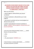AAA DRIVERS ED EXAM NEWEST 2026&sol;2027 ACTUAL EXAM &NewLine;COMPLETE 250 QUESTIONS AND CORRECT DETAILED &NewLine;ANSWERS &lpar;VERIFIED ANSWERS&rpar; &vert;ALREADY GRADED &NewLine;A&plus;&vert;&vert;BRAND NEW&excl;&excl;&vert;&vert; SURE PASS&excl;&excl;&excl;