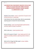 AAA DRIVERS FINAL EXAM NEWEST 2026&sol;2027 ACTUAL EXAM &NewLine;COMPLETE 150 QUESTIONS AND CORRECT DETAILED &NewLine;ANSWERS &lpar;VERIFIED ANSWERS&rpar; &vert;ALREADY GRADED &NewLine;A&plus;&vert;&vert;BRAND NEW&excl;&excl;&vert;&vert; SURE 