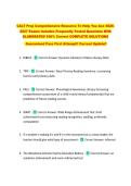 CALT Prep Comprehensive Resource To Help You Ace 2026&NewLine;2027 Exams Includes Frequently Tested Questions With &NewLine;ELABORATED 100&percnt; Correct COMPLETE SOLUTIONS &NewLine;Guaranteed Pass First Attempt&excl;&excl; Current Update&excl;&excl;