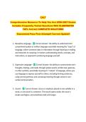 CALT  &NewLine;Comprehensive Resource To Help You Ace 2026-2027 Exams &NewLine;Includes Frequently Tested Questions With ELABORATED &NewLine;100&percnt; Correct COMPLETE SOLUTIONS &NewLine;Guaranteed Pass First Attempt&excl;&excl; Current Update&excl;&excl; 