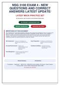 NSG 3100 Exam 4&colon; 69 New Questions & Correct Answers with Rationales &lpar;Galen College of Nursing&rpar;