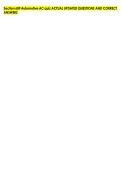 Section 609 Automotive AC quiz ACTUAL UPDATED QUESTIONS AND CORRECT &NewLine;ANSWERS &NewLine;