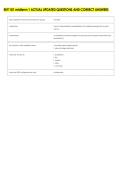 ENT 101 midterm 1 ACTUAL UPDATED QUESTIONS AND CORRECT ANSWERS 
