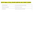 ENT 201 Midterm ACTUAL UPDATED QUESTIONS AND CORRECT ANSWERS 